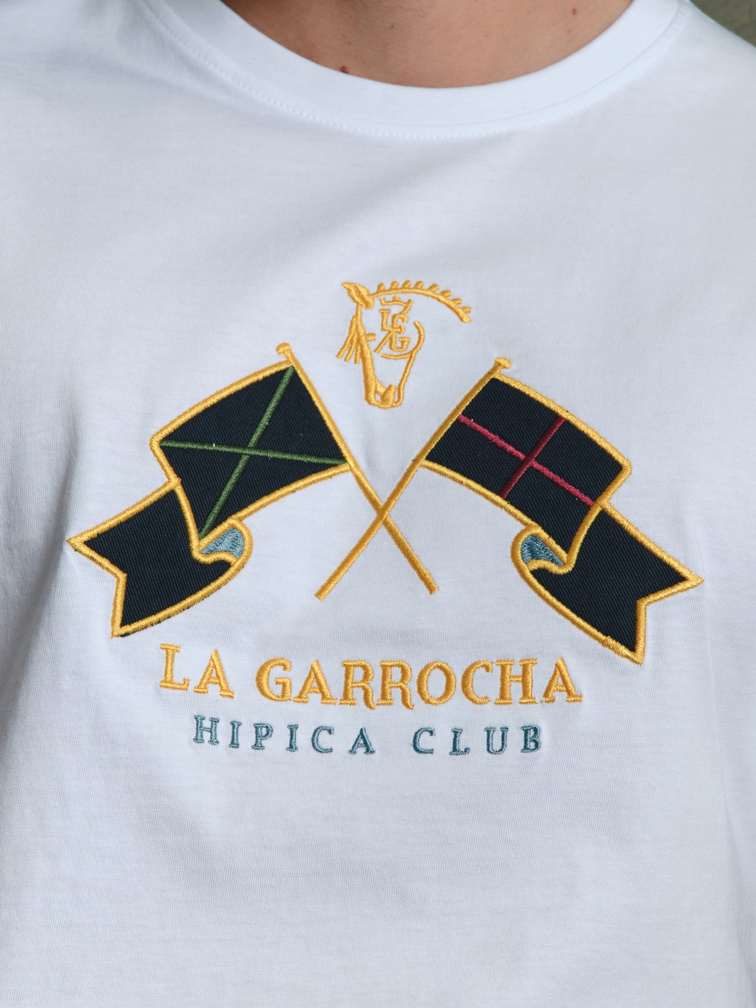 Equestrian Club T-shirt | Blanco