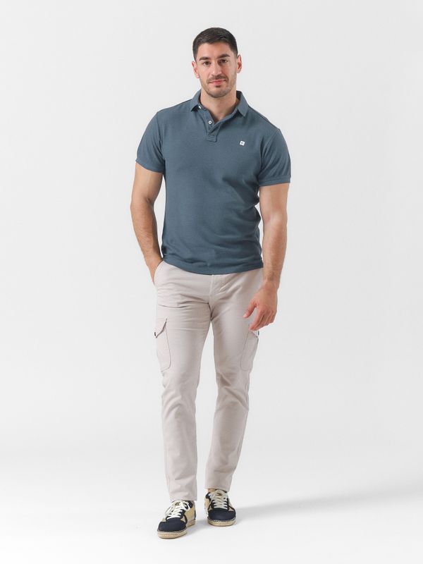 Polo Canvas | Cobalto