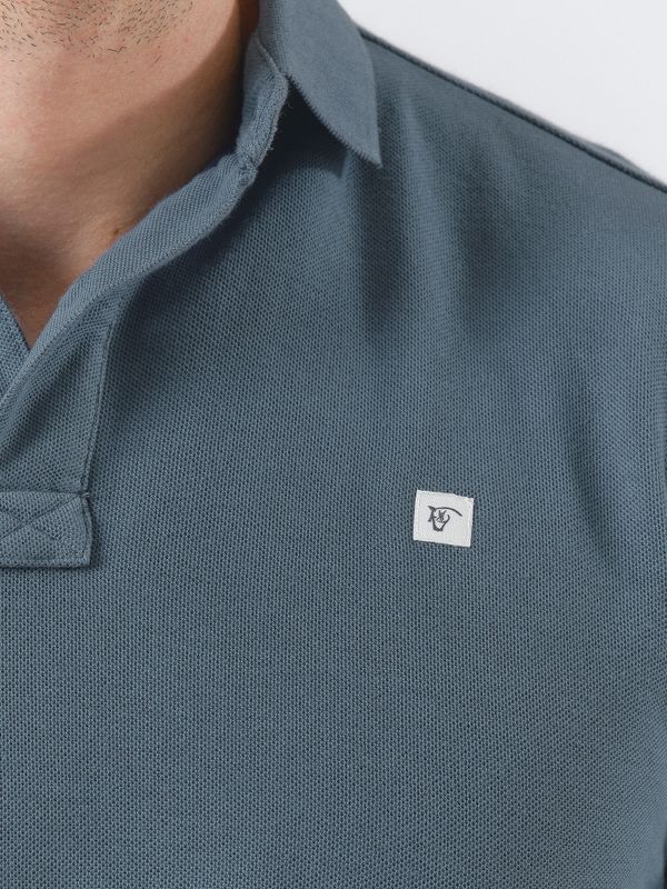 Polo Canvas | Cobalto