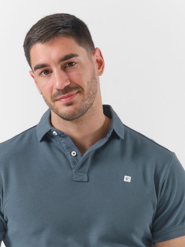 Canvas Polo | Cobalto