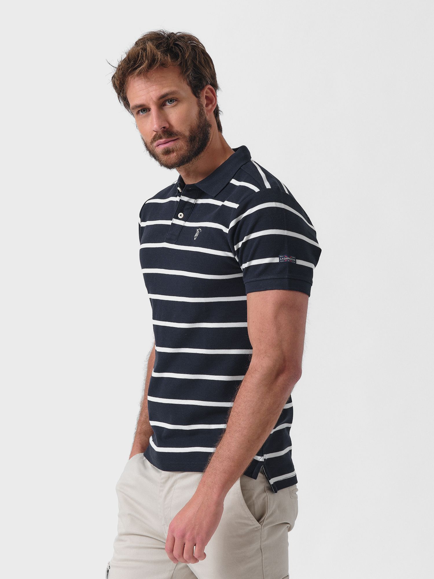 Polo Rayas | Marino