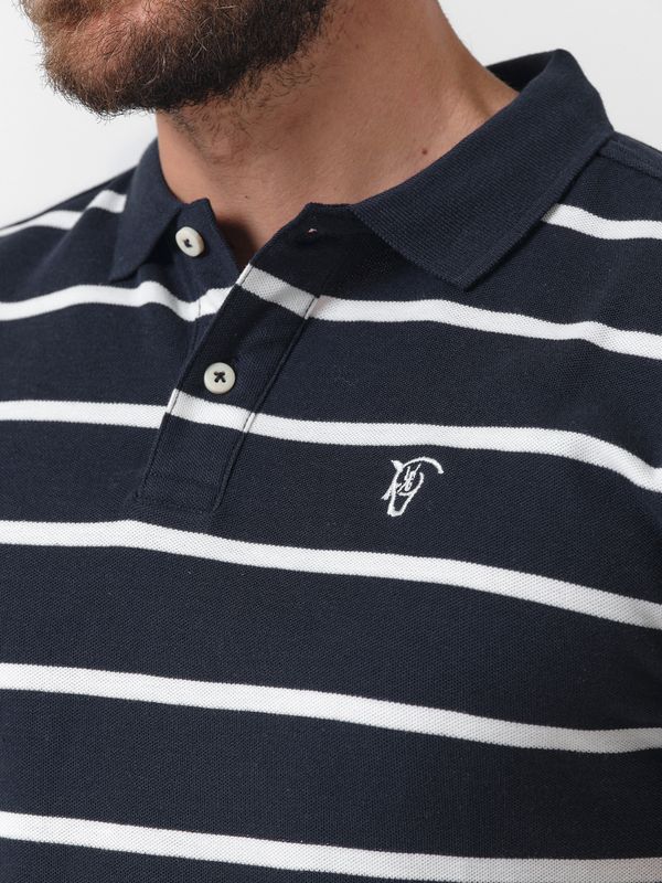 Polo Listrado | Marino