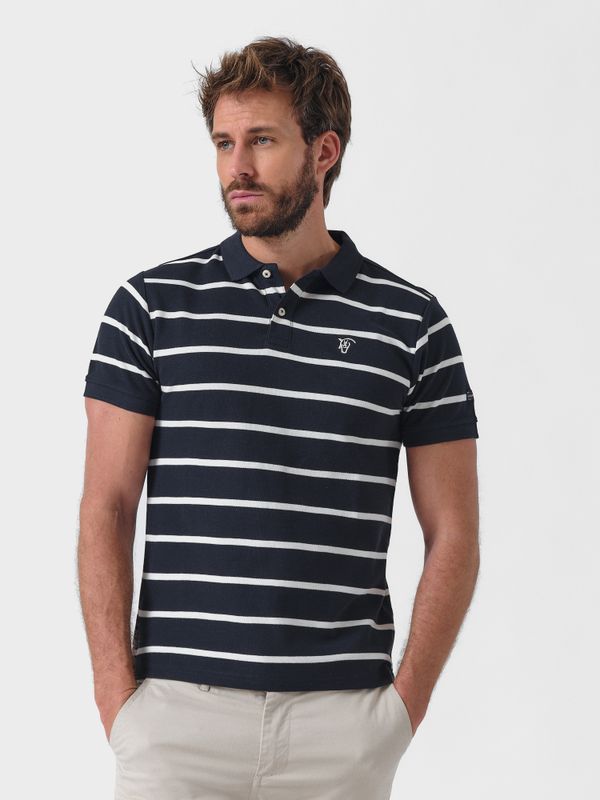 Polo Listrado | Marino