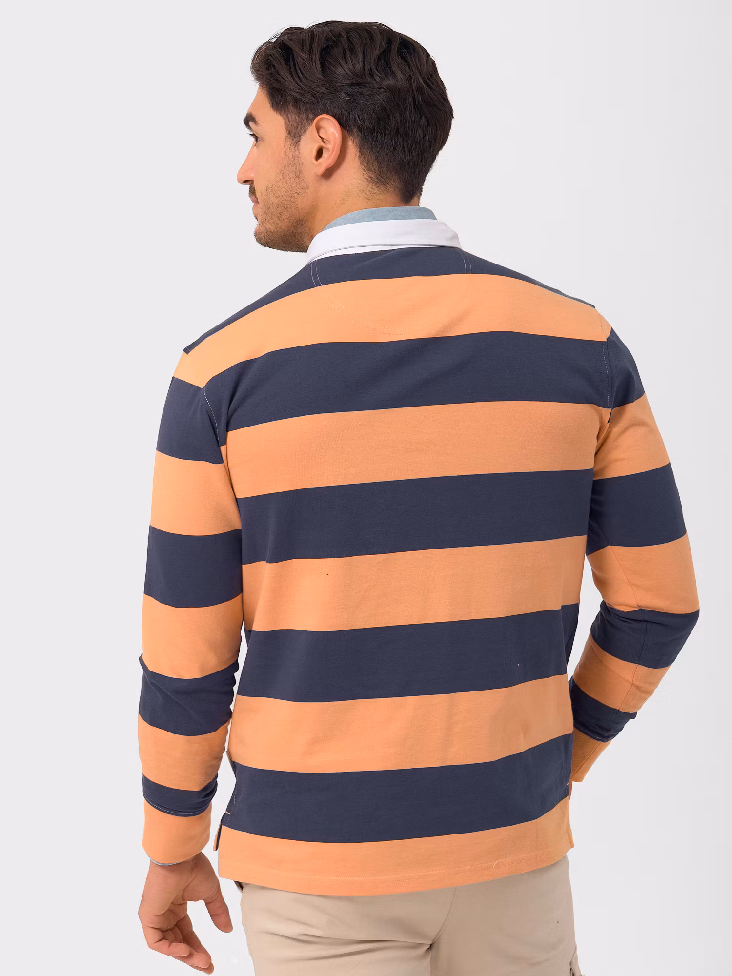 Polo Rugby de Manga Larga | Salmón