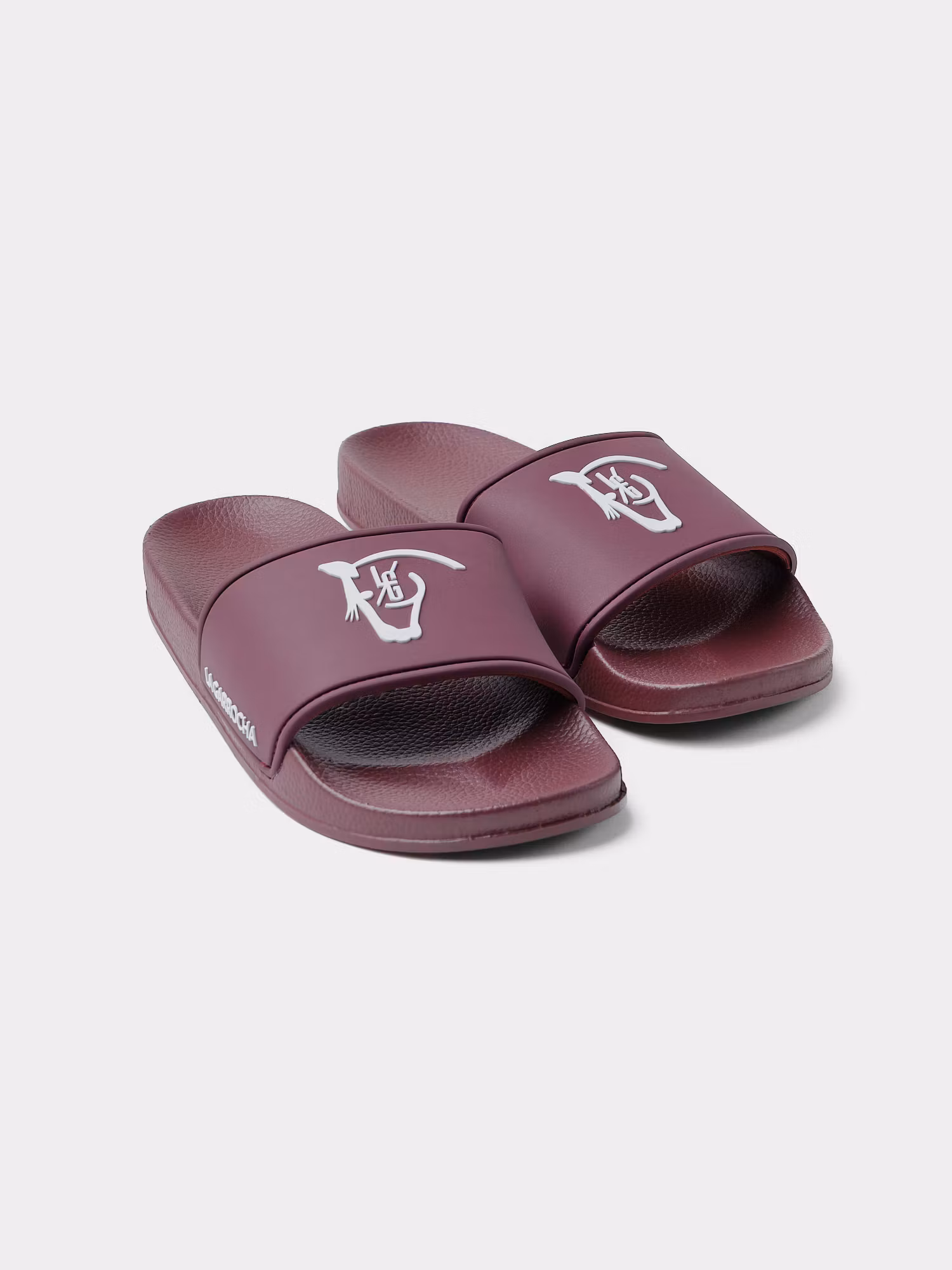 Pala Slide Sandal | Burgundy