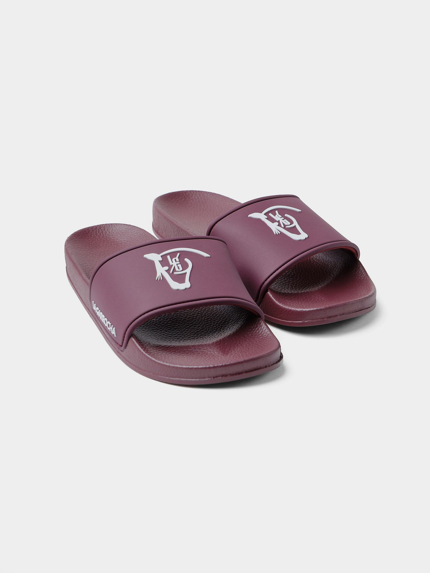 Pala Slide Sandal | Burgundy