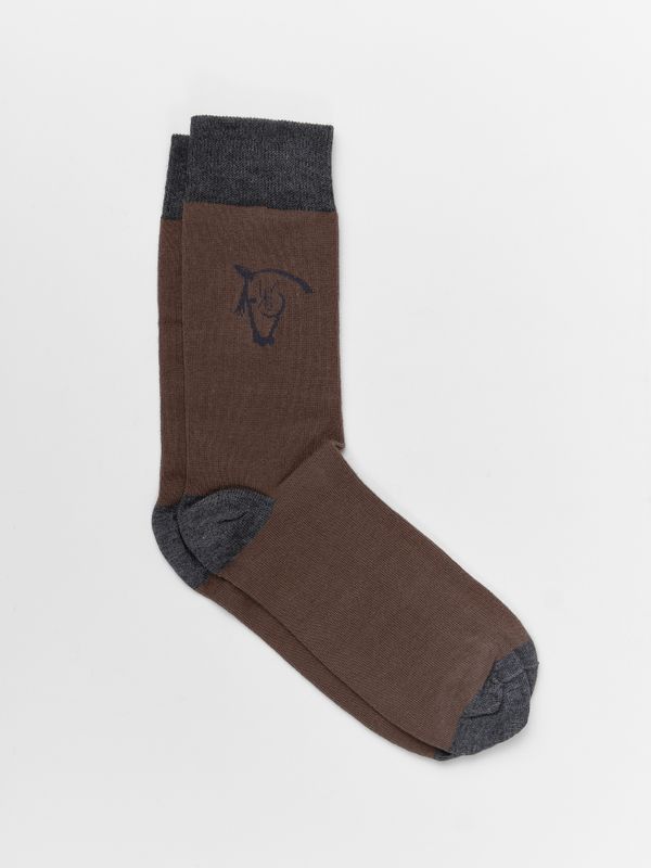 Pack com 3 Meias Listradas | Tostado