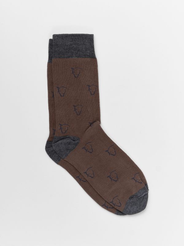 Pack com 3 Meias Listradas | Tostado