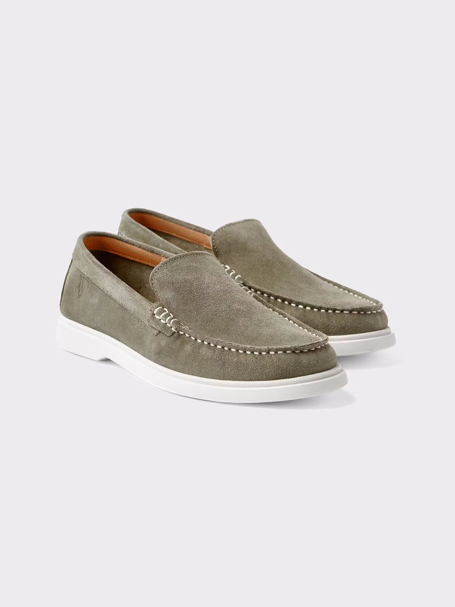 Suede Moccasin | Musgo