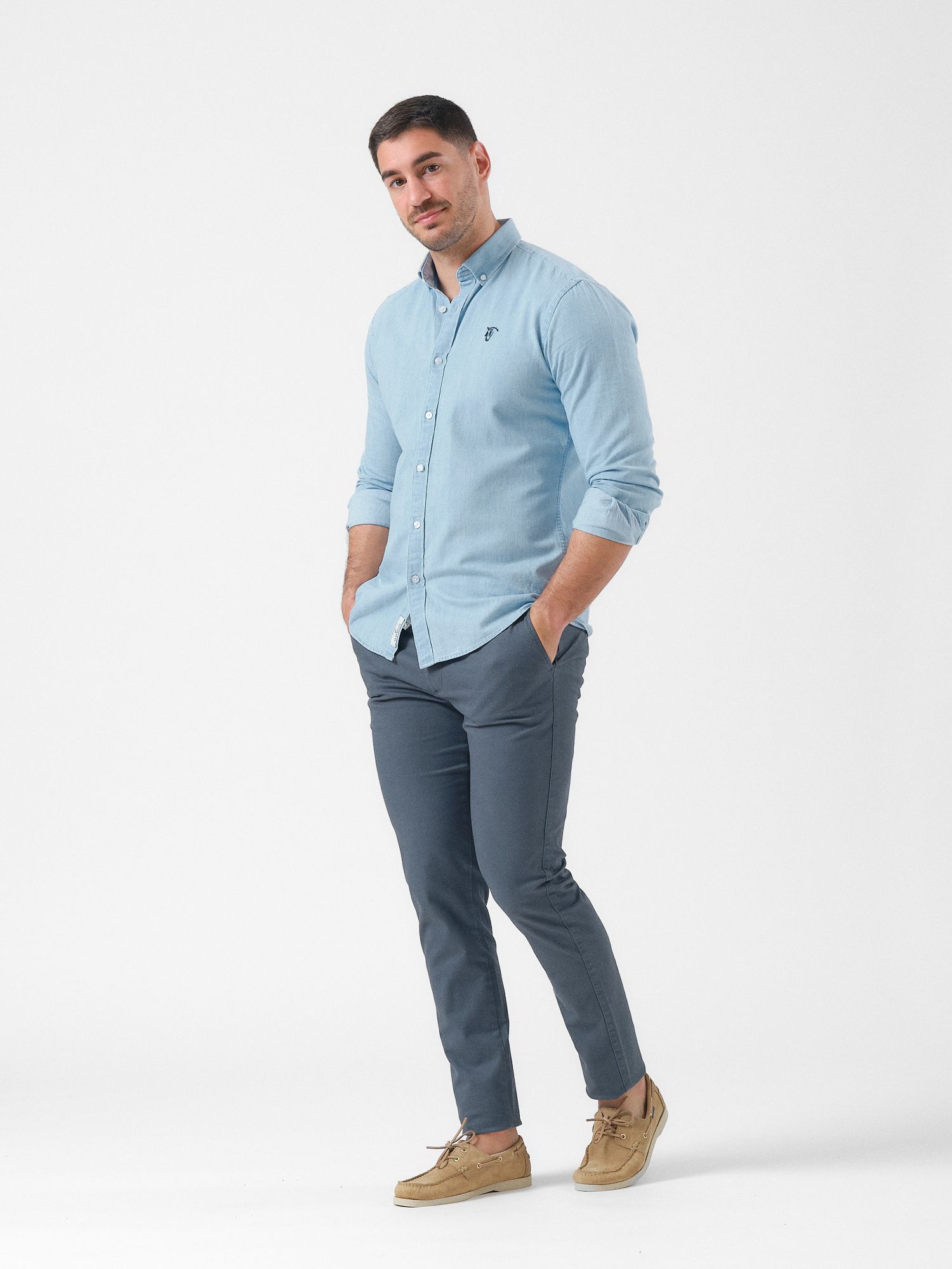 Slim fit Chino | Cobalto
