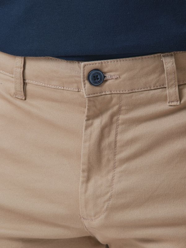 Pantalon cargo coton | Camel