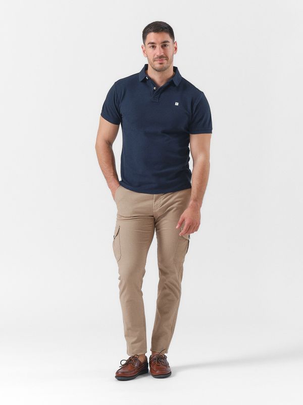 Pantalon cargo coton | Camel
