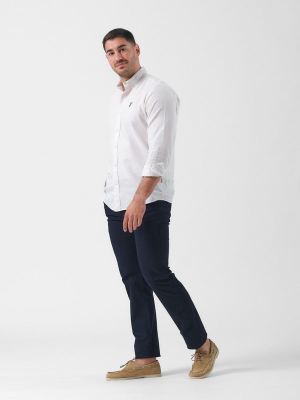 Regular Chinos | Marino