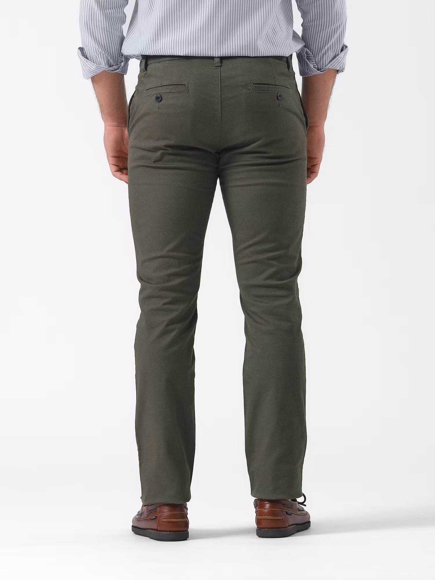 Regular Chinos | Verde
