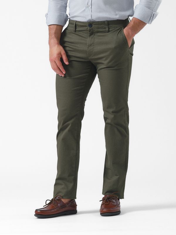 Regular Chinos | Verde