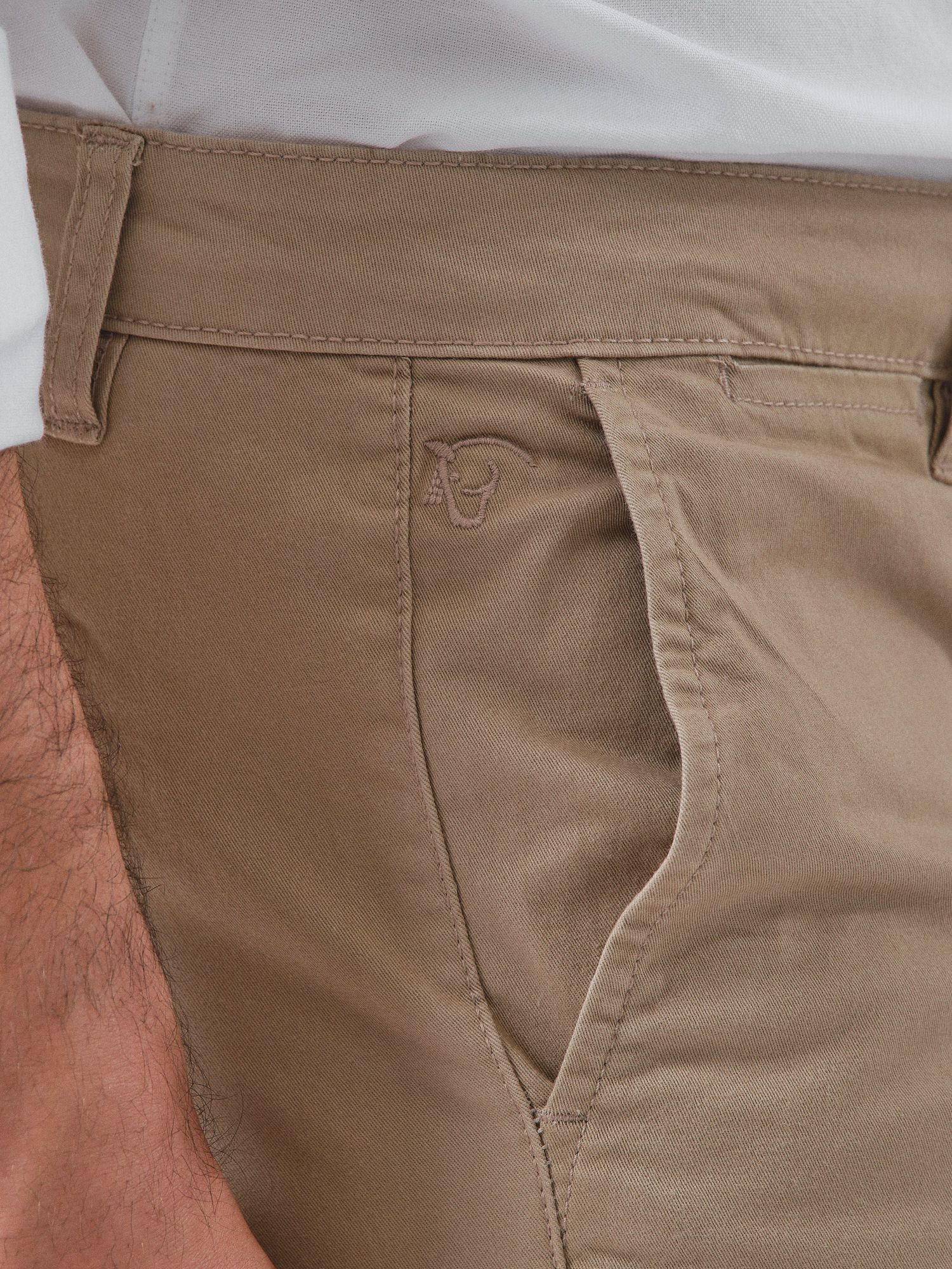 Regular Chinos | Camel