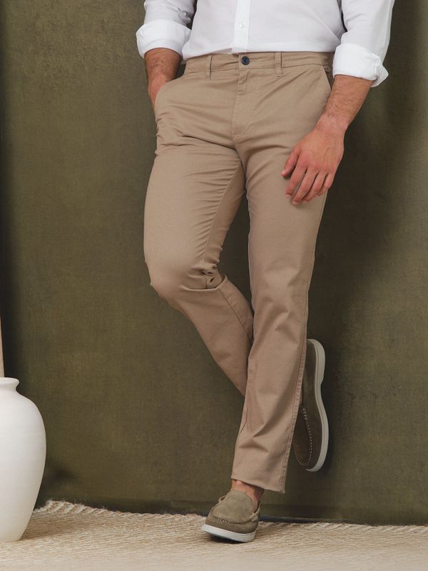 Regular Chinos | Camel