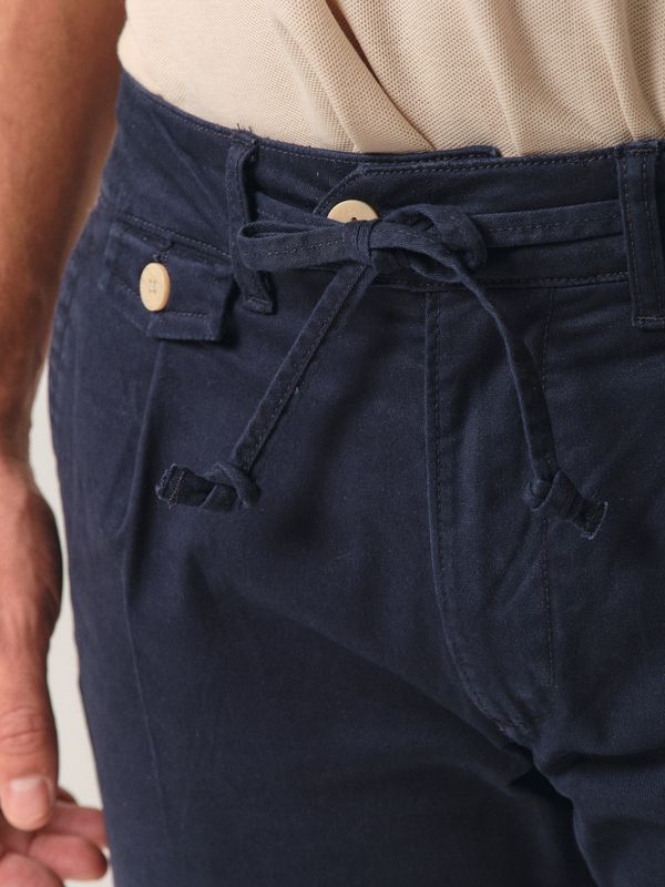 Chino com Cadarços | Marino