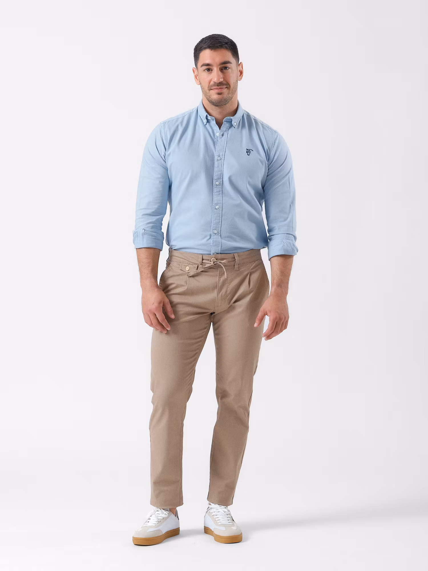 Lace-up Chino | Camel