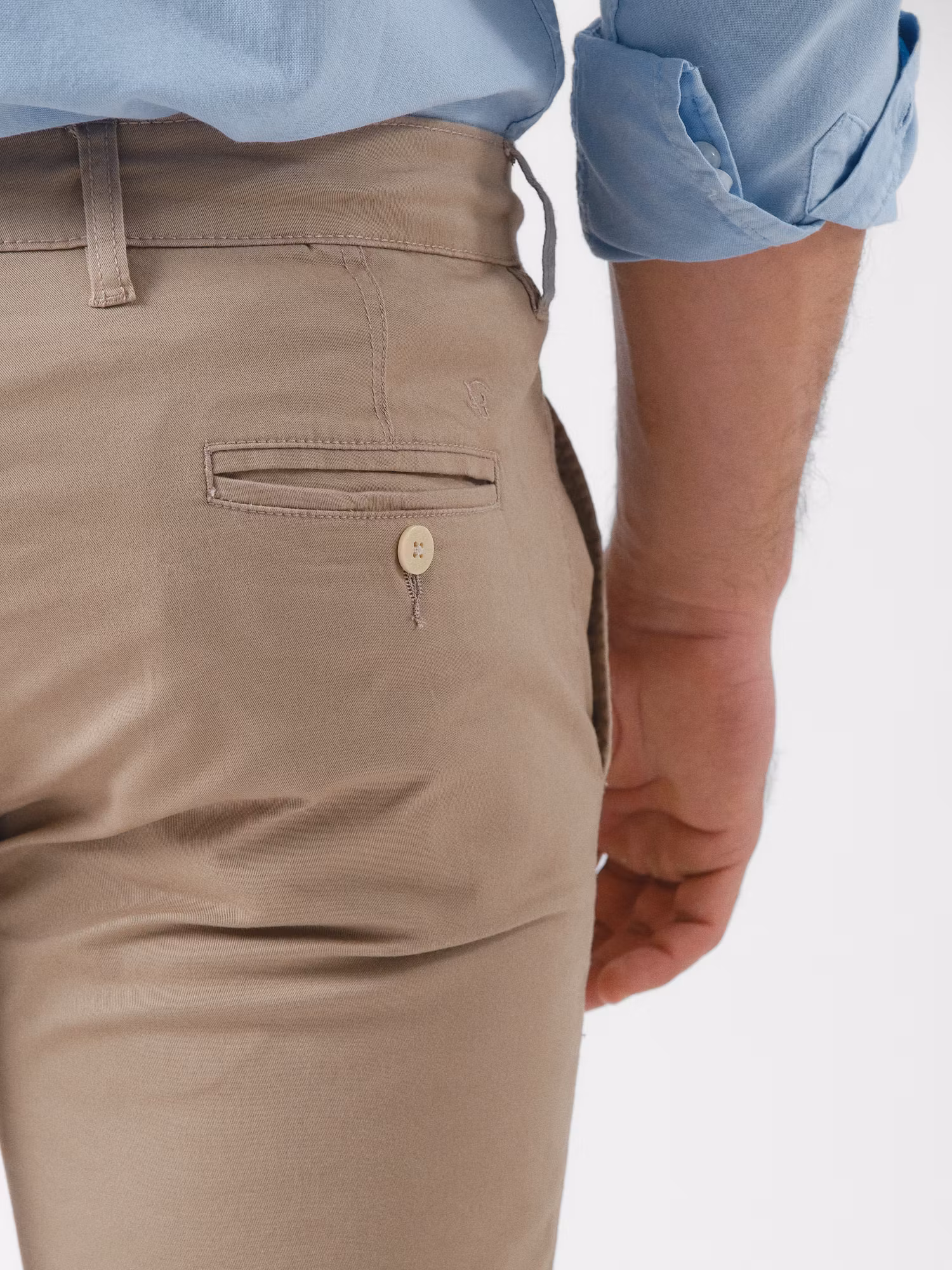 Lace-up Chino | Camel