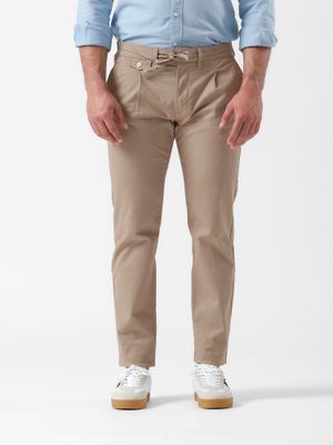 Lace-up Chino | Camel