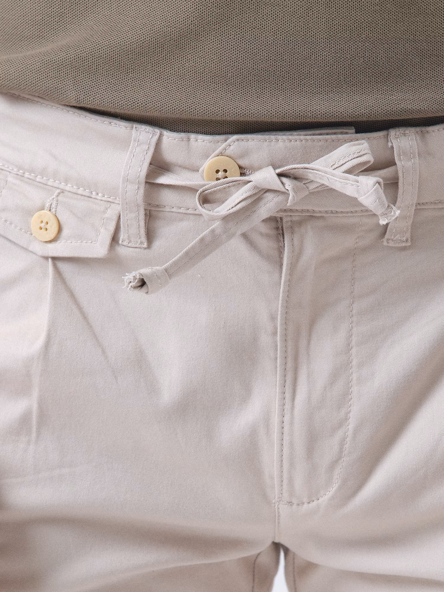 Lace-up Chino | Beige