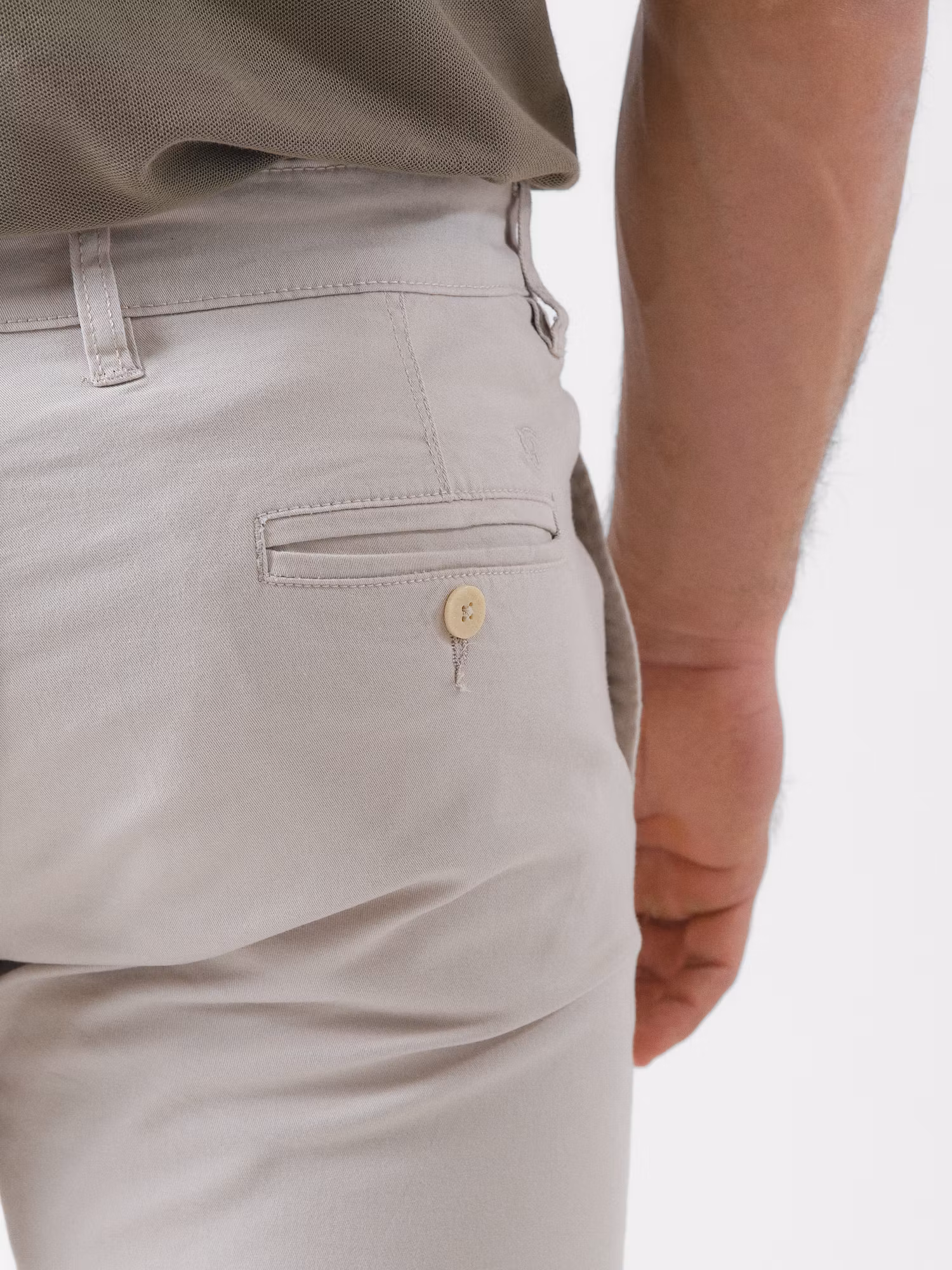 Lace-up Chino | Beige