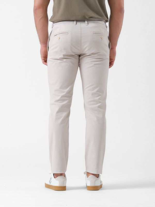 Chino com cadarços | Beige