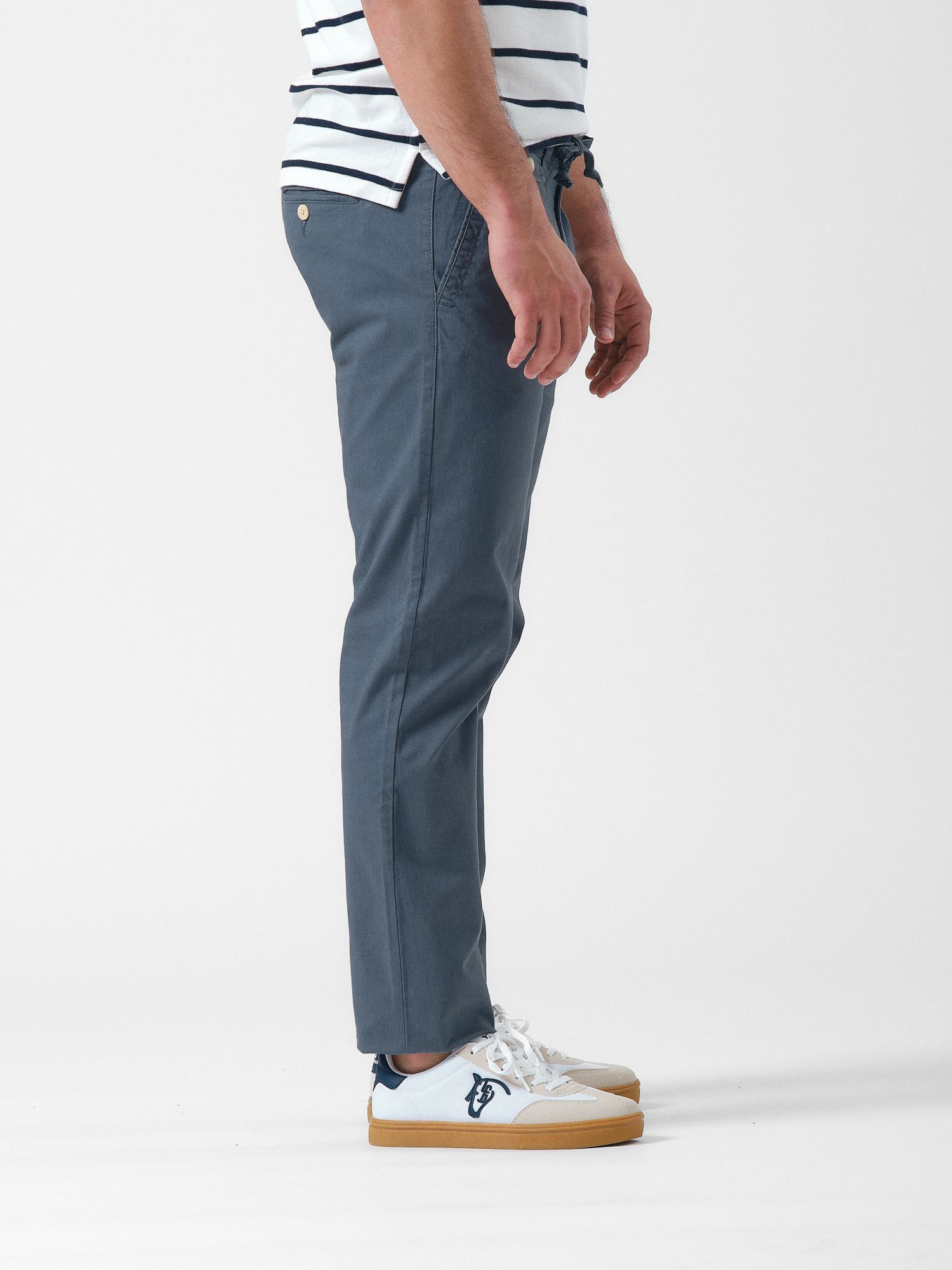 Lace-up Chino | Cobalto