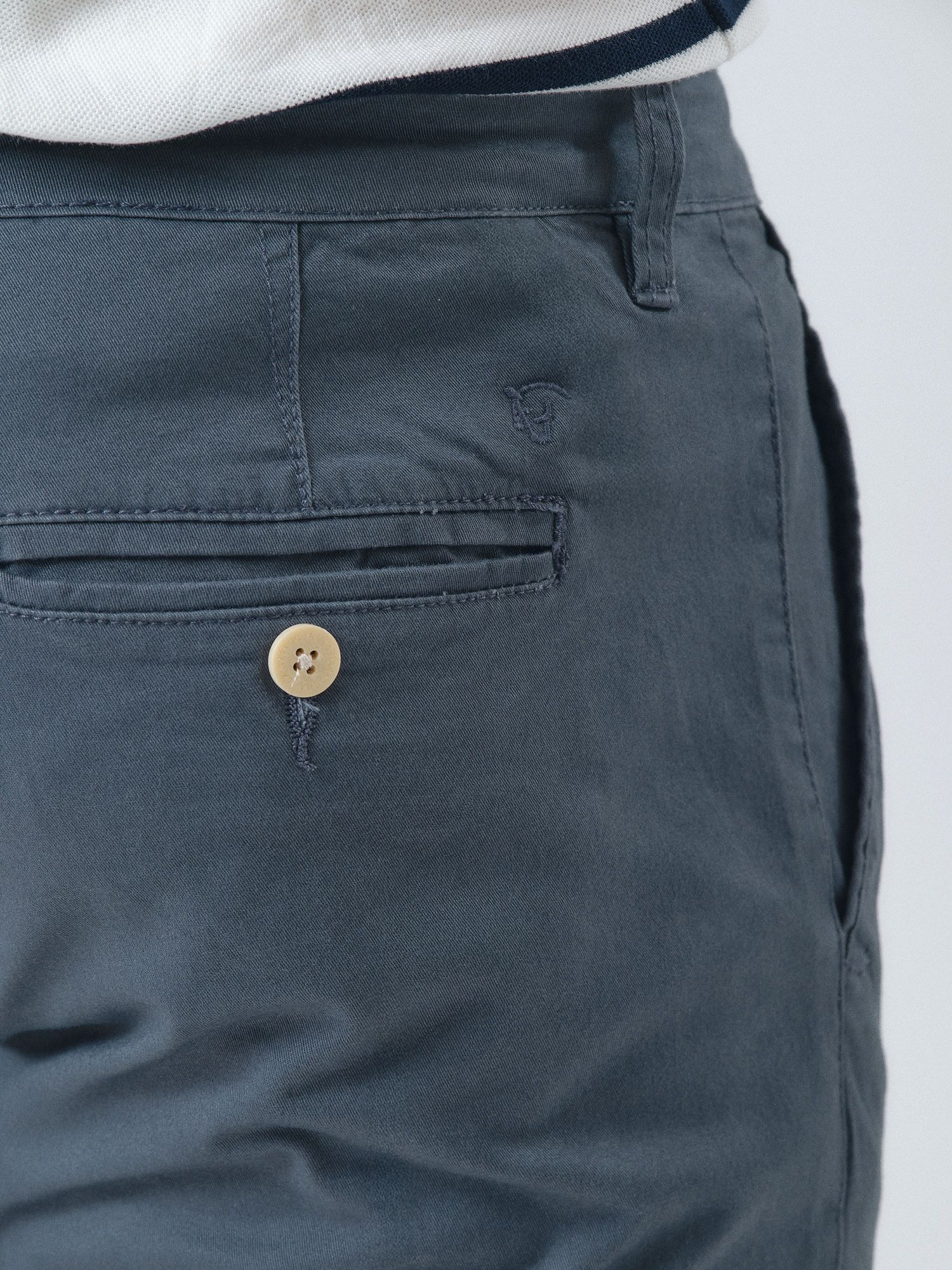 Lace-up Chino | Cobalto