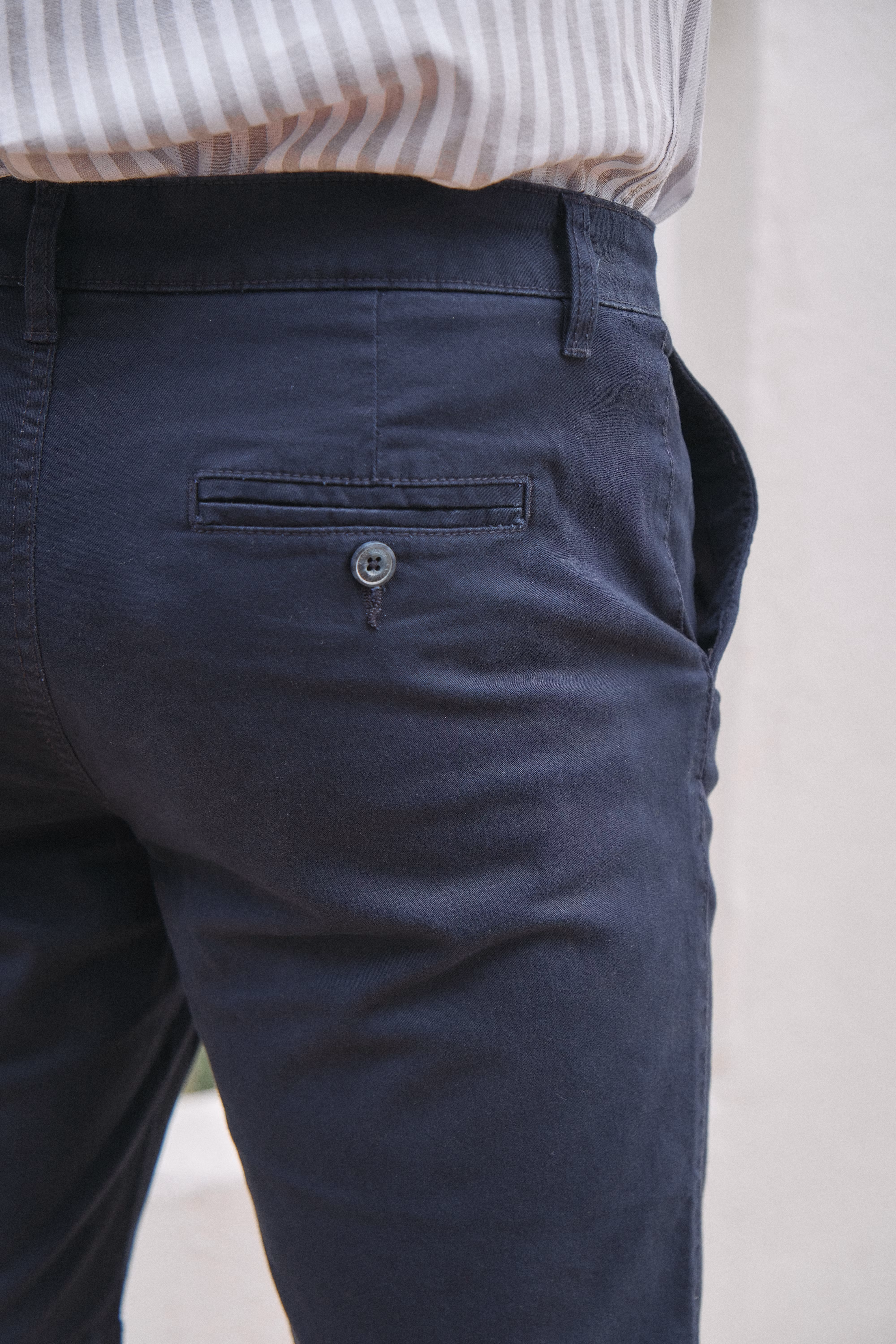 Chino Bermuda Short | Marino