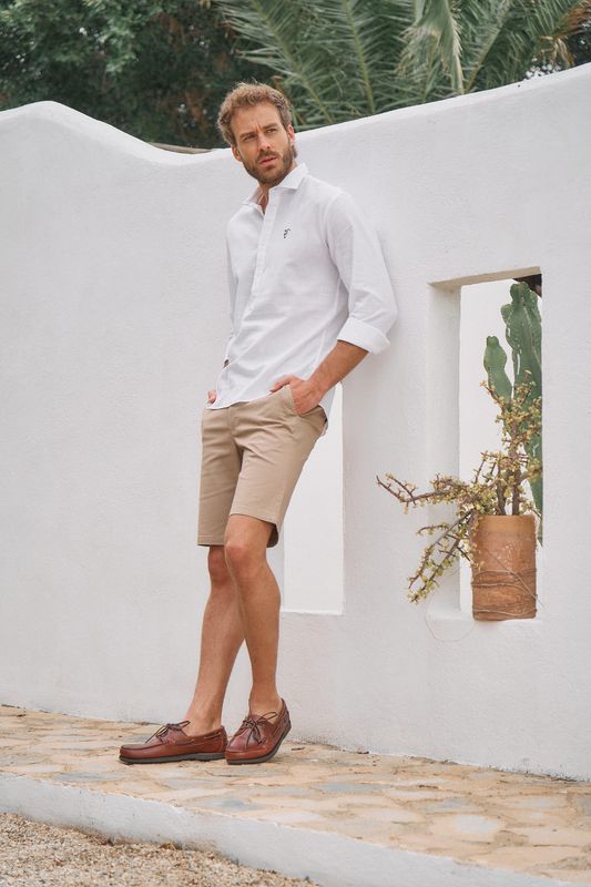 Bermuda Chino | Camel