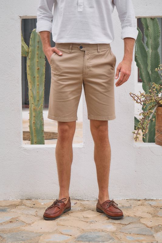 Bermuda Chino | Camel