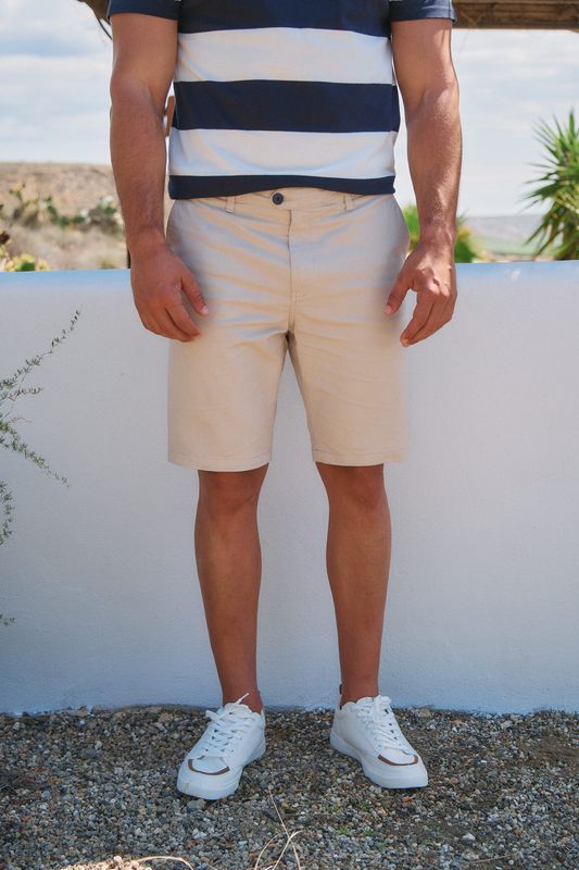 Bermuda Chino | Beige