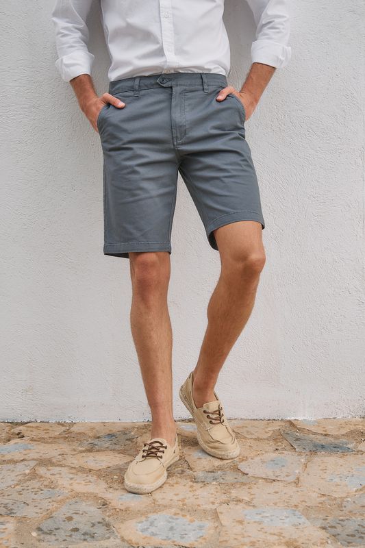 Bermuda Chino | Cobalto 