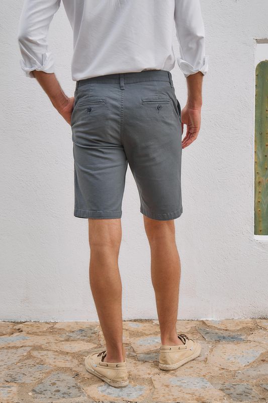 Bermuda Chino | Cobalto 