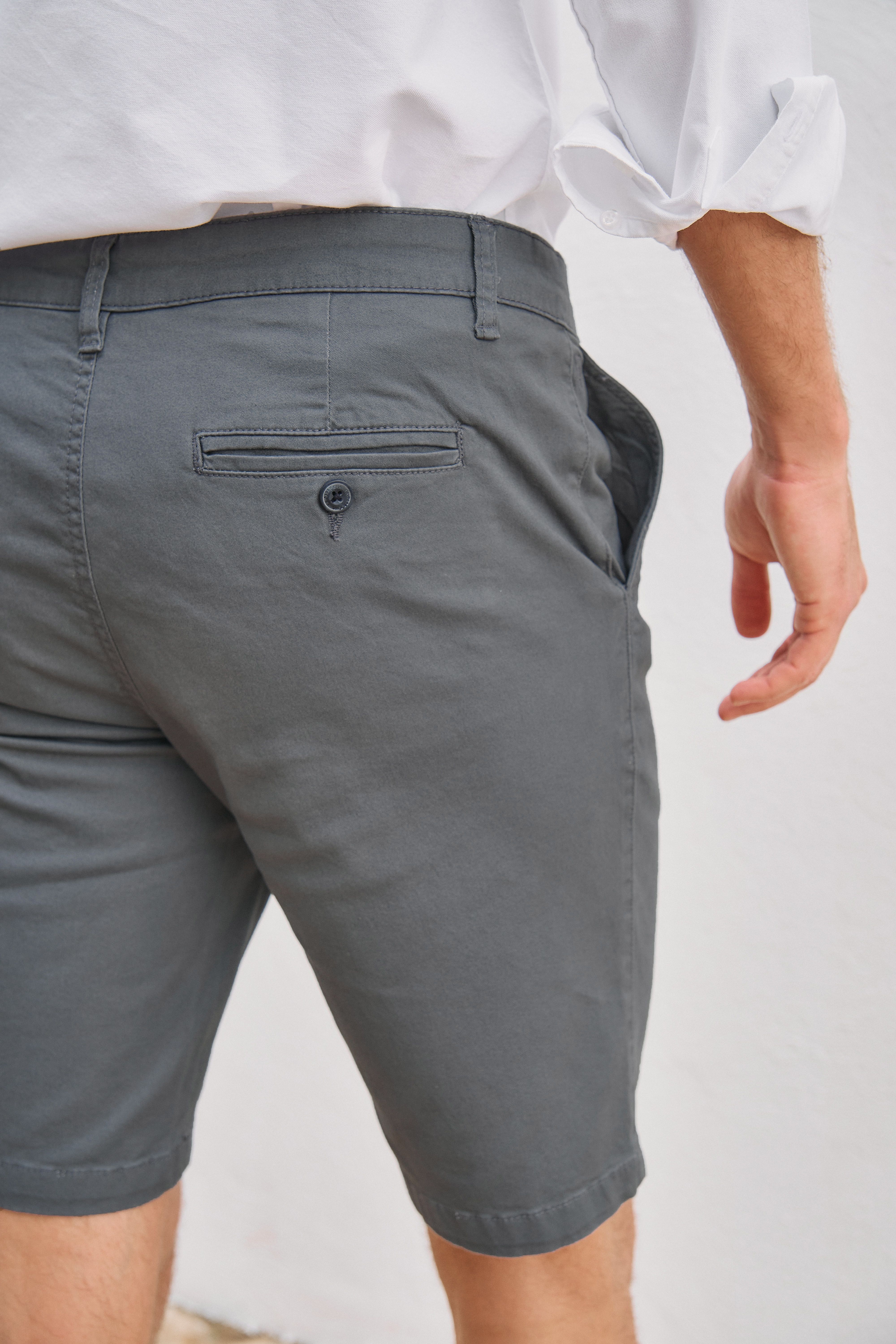 Chino Bermuda Short | Cobalto