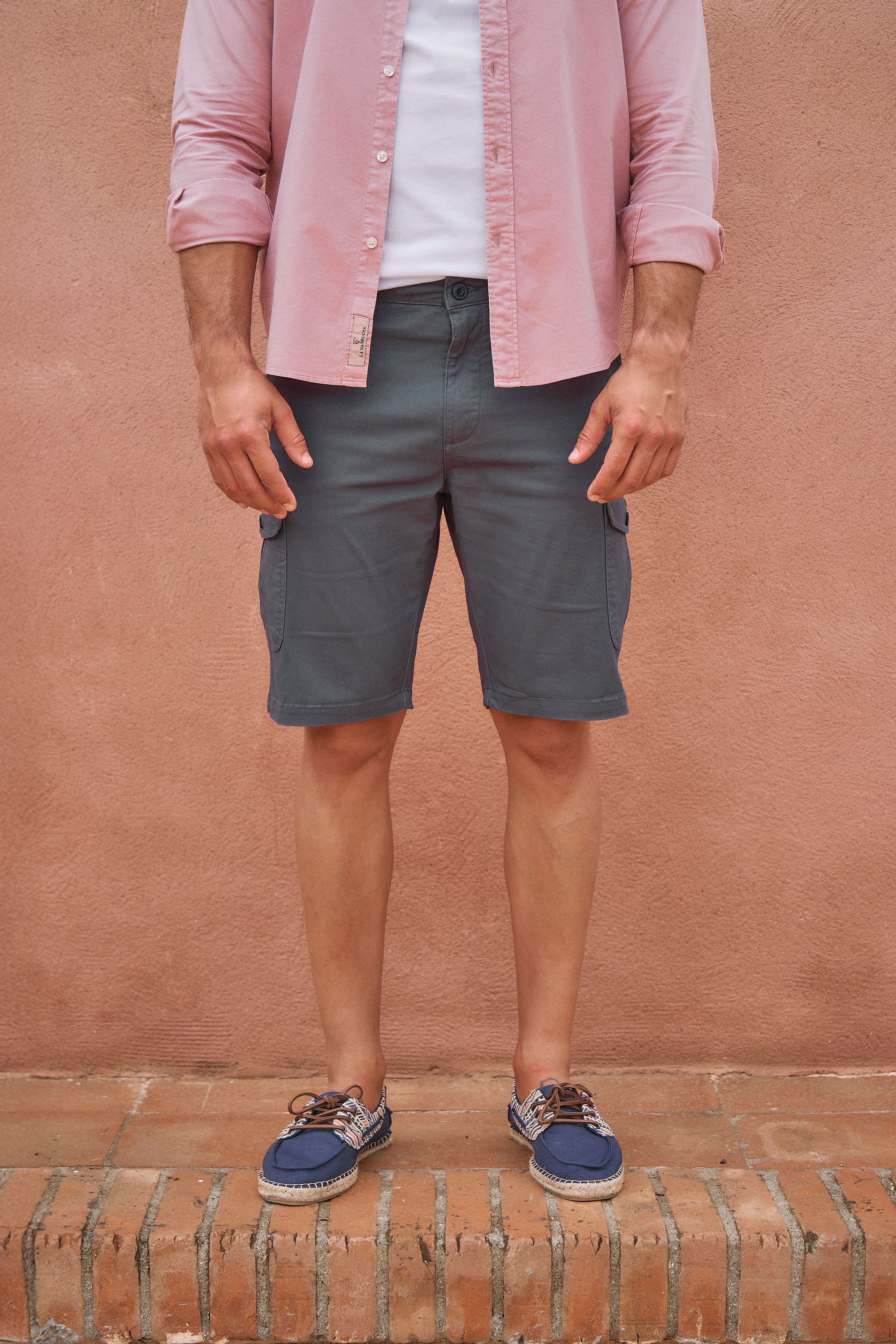 Cargo Bermuda Short | Cobalto