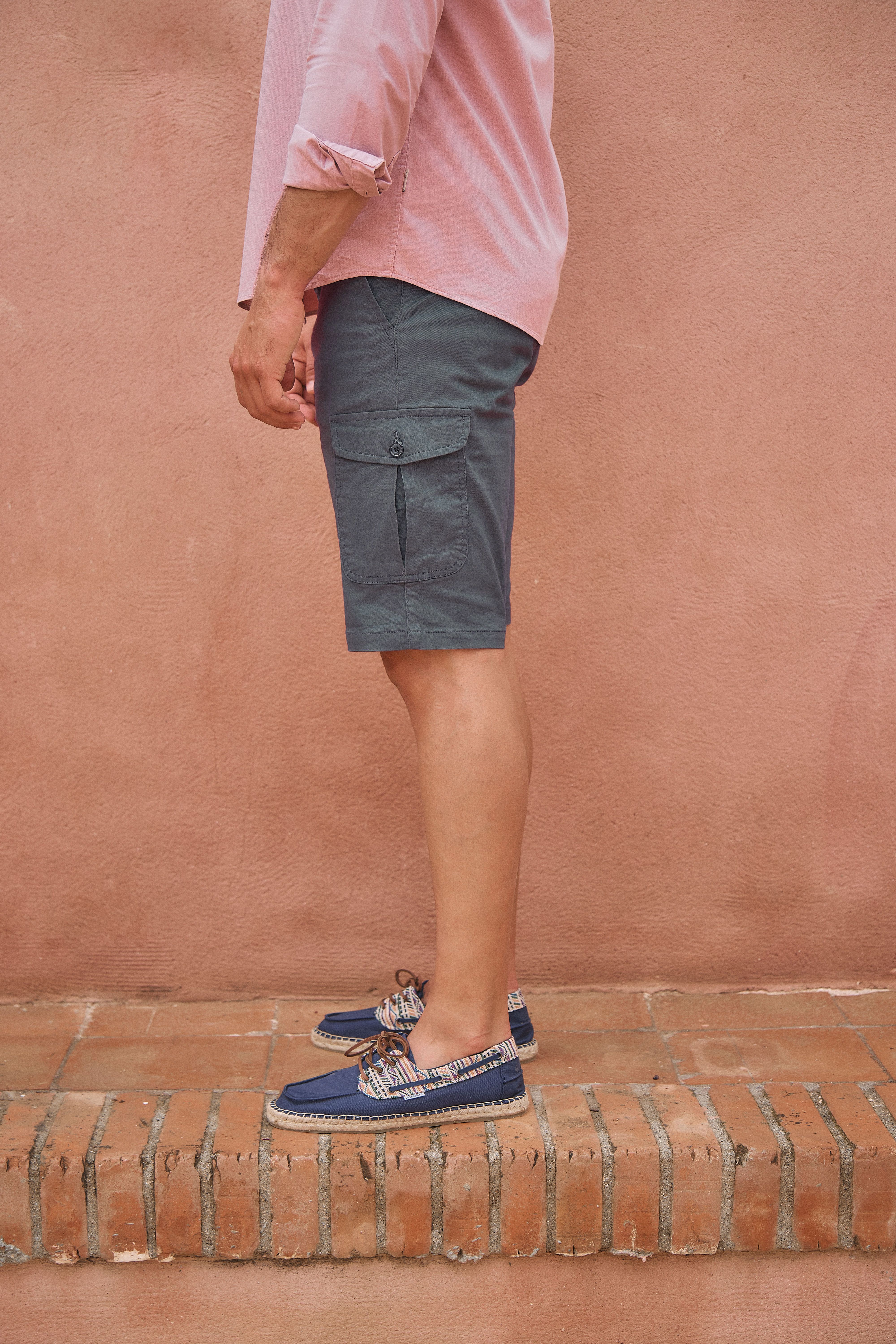 Cargo Bermuda Short | Cobalto