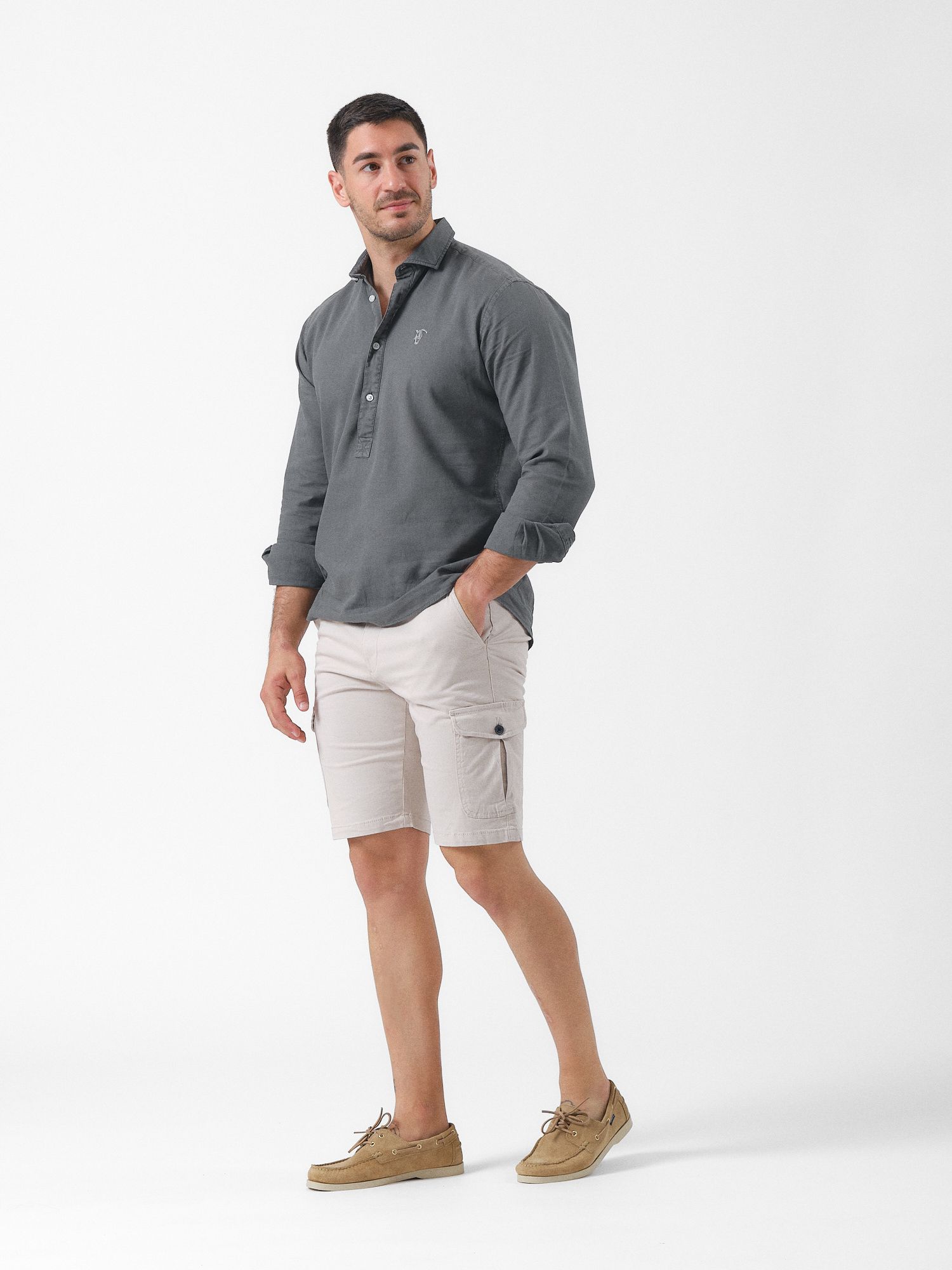 Cargo Bermuda Short | Beige