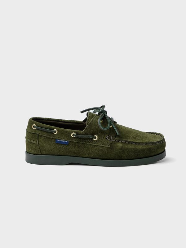 Chaussure nautique en daim | Verde