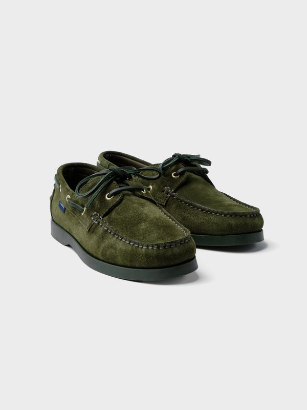 Chaussure nautique en daim | Verde