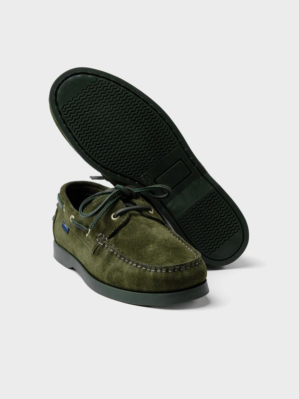 Chaussure nautique en daim | Verde