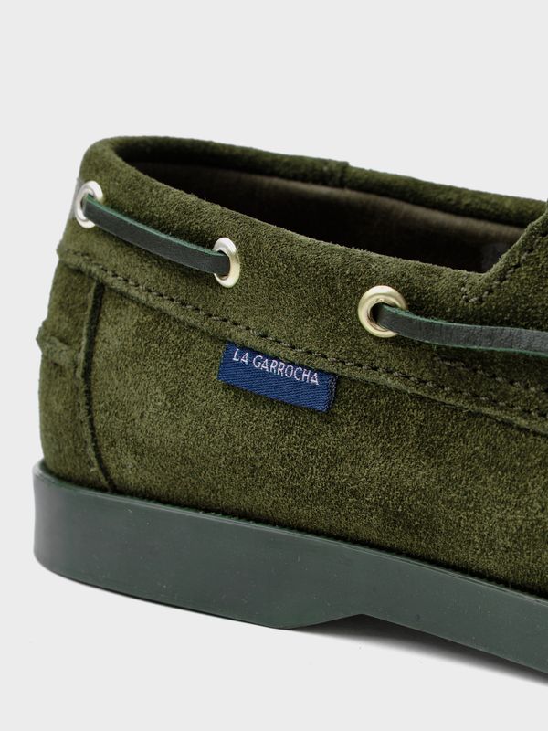 Chaussure nautique en daim | Verde