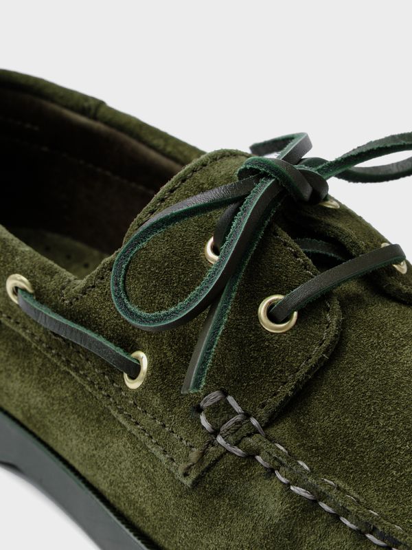 Chaussure nautique en daim | Verde