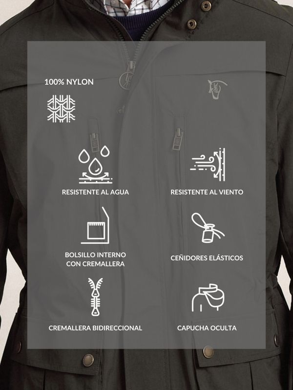 Parka Técnica | Musgo