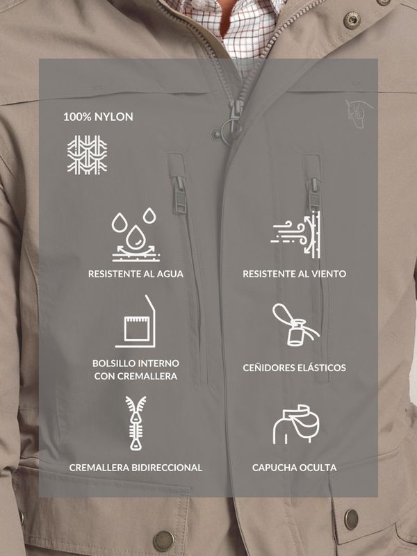 Parka Técnica | Greige