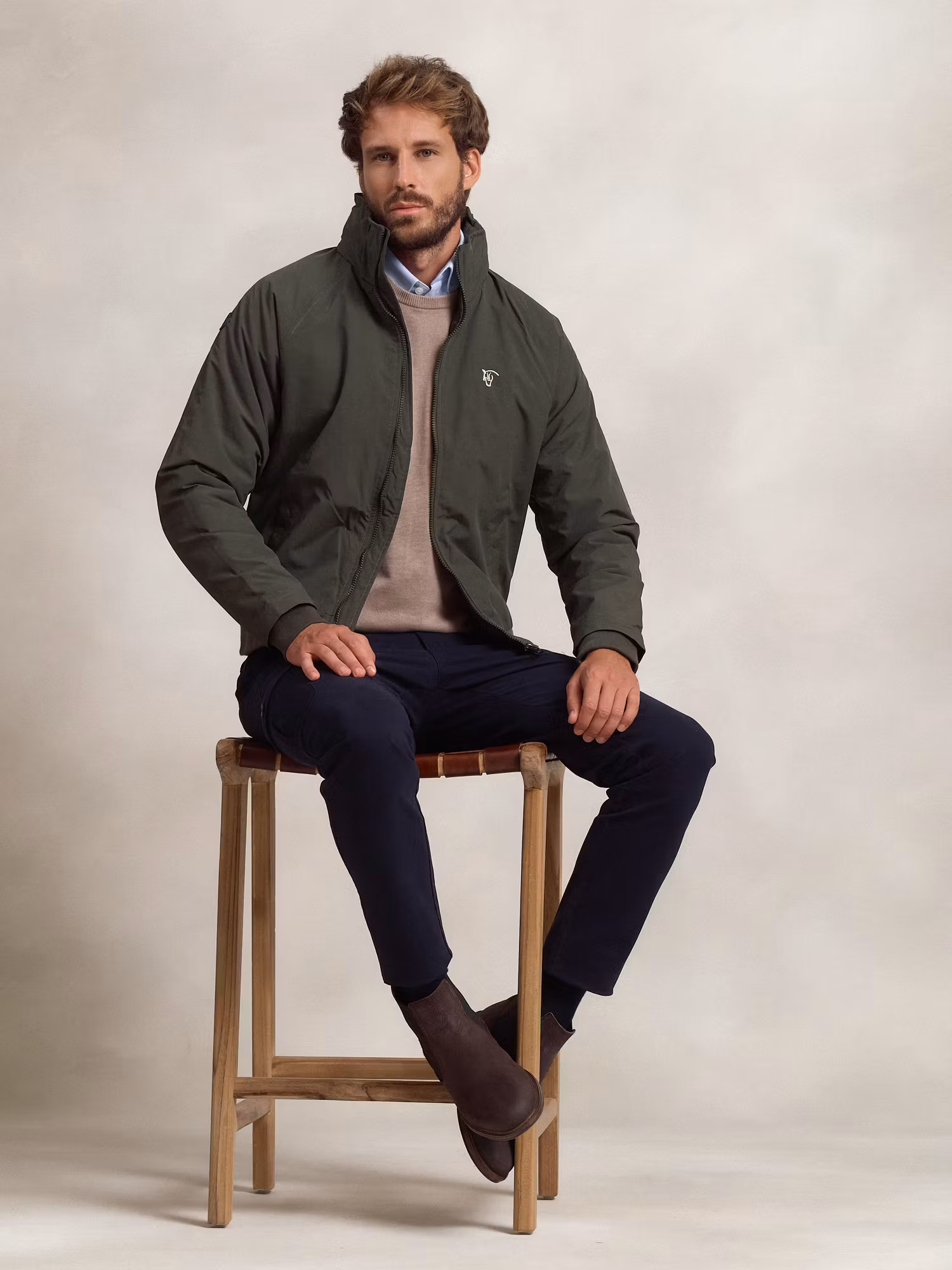 Chaqueta Rider | Musgo