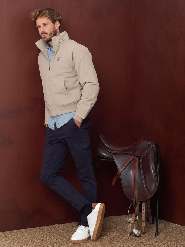 Jaqueta Rider | Beige