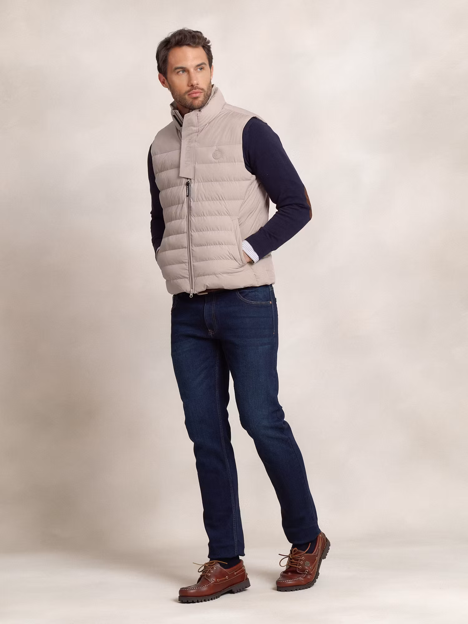 Technical Vest | Beige